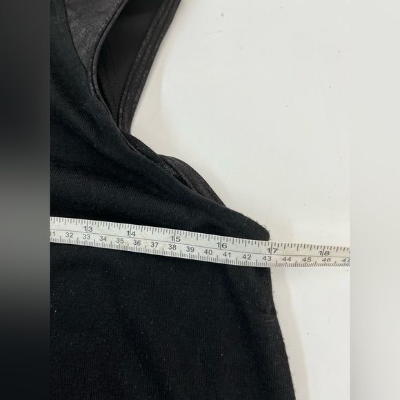 Funky Black Full Zip Vest Womens Size Small Mythique Made in Canada - Picture 8 of 9